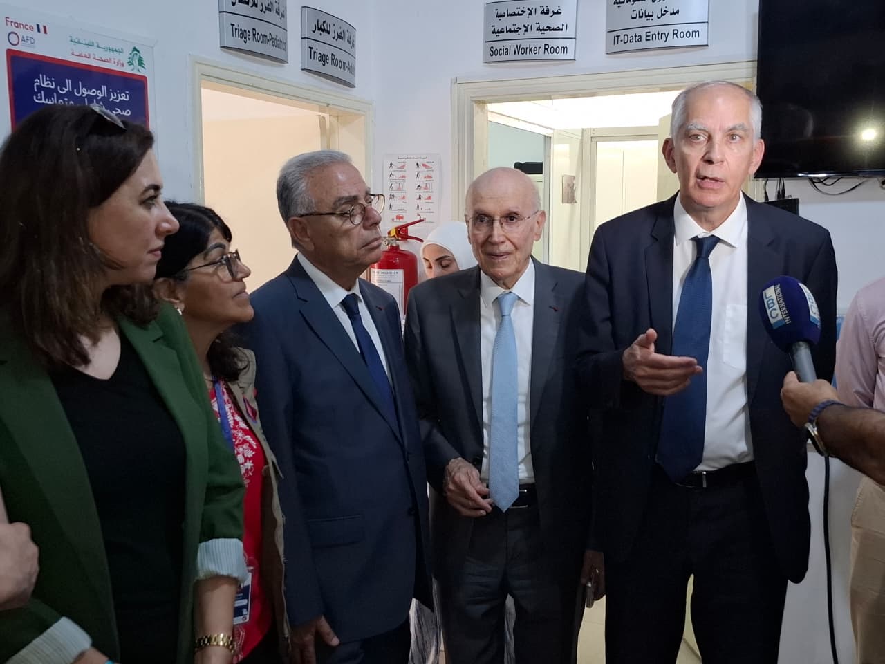 زيارة السفير الفرنسي إلى مركز عامل في صور، 24 تموز 2026